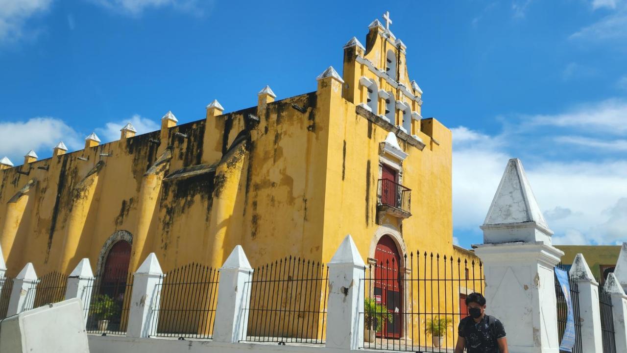 Casa Maria En Centro Historico Villa Campeche Exteriör bild